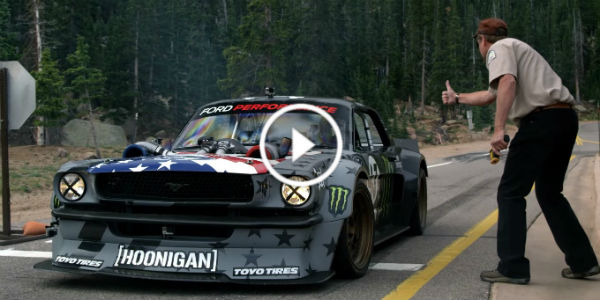 Climbkhana Ken Block 1400HP Ford Hoonicorn teaser 41