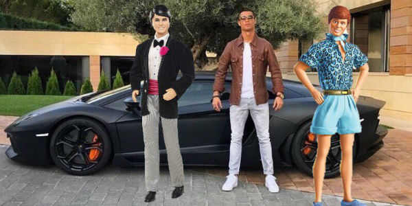 Cristiano Ronaldo Pose Aventador Lamborghini LP700 4 instagram 7