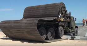 Military Road Building Machines Like Carpets 11