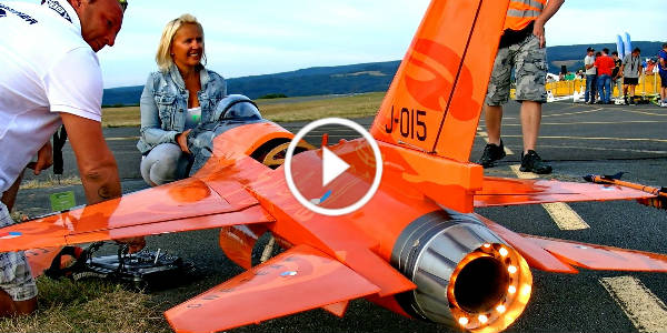 Monstrous Cobra F16 RC Model fighter Jet 11