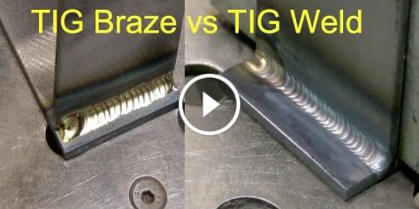 Tig Brazing Process Vs Tig Welding tutorial 21
