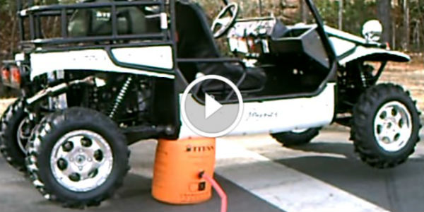 Titan Exhaust Car Jack Lifts tire change balloon 31