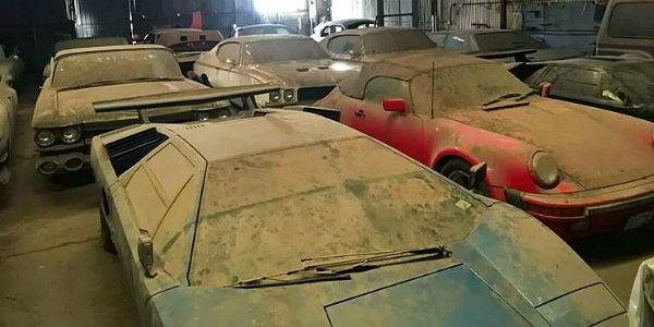 barn find Lambo Countachs Shelby GT500 911 Speedster Porsche 21