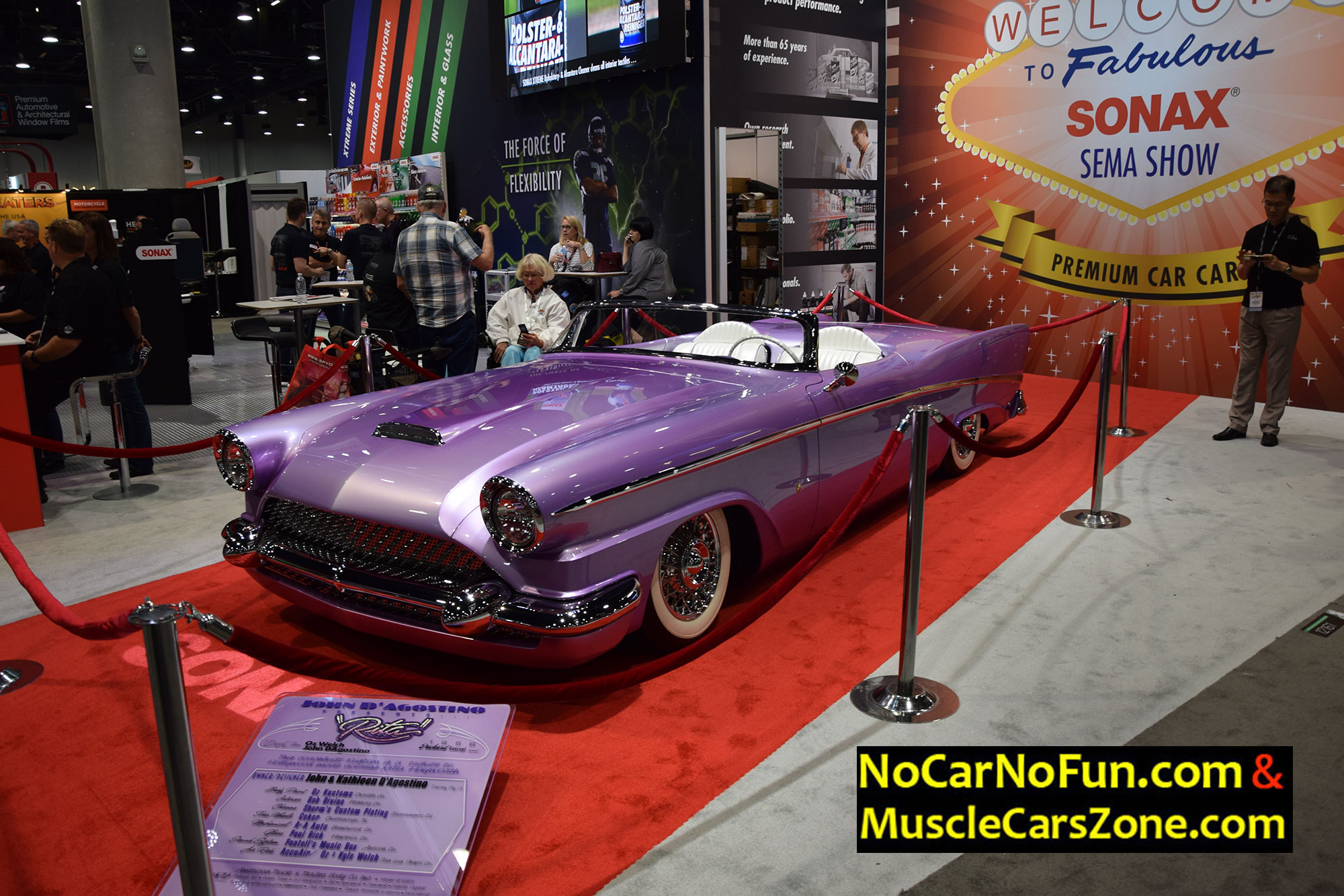 1958 Packard two-seater sportster RITA by John D Agostino - 2016 SEMA SHOW