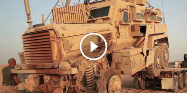 2 Million M88A2 Hercules Recovery Vehicle Machine Recovering Broken MRAP-Vehicle 11