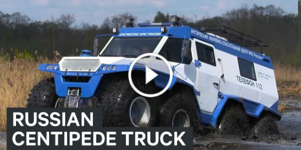 ATV Shaman 8x8 Russian Centipede Truck 31