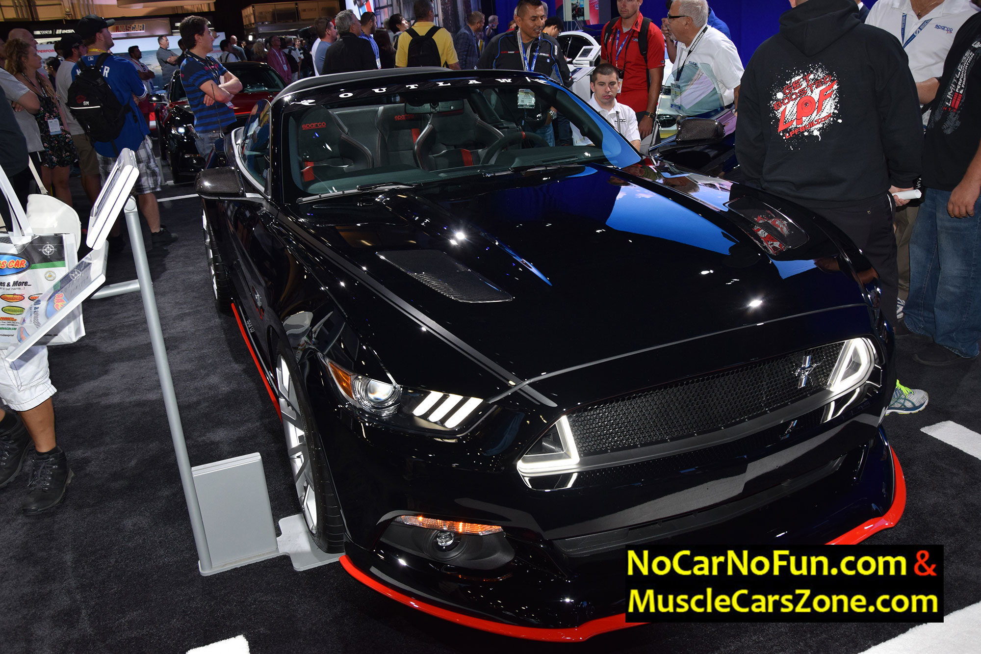 Ford Mustang GT Convertible 1 - Sema Show 2016 Vegas