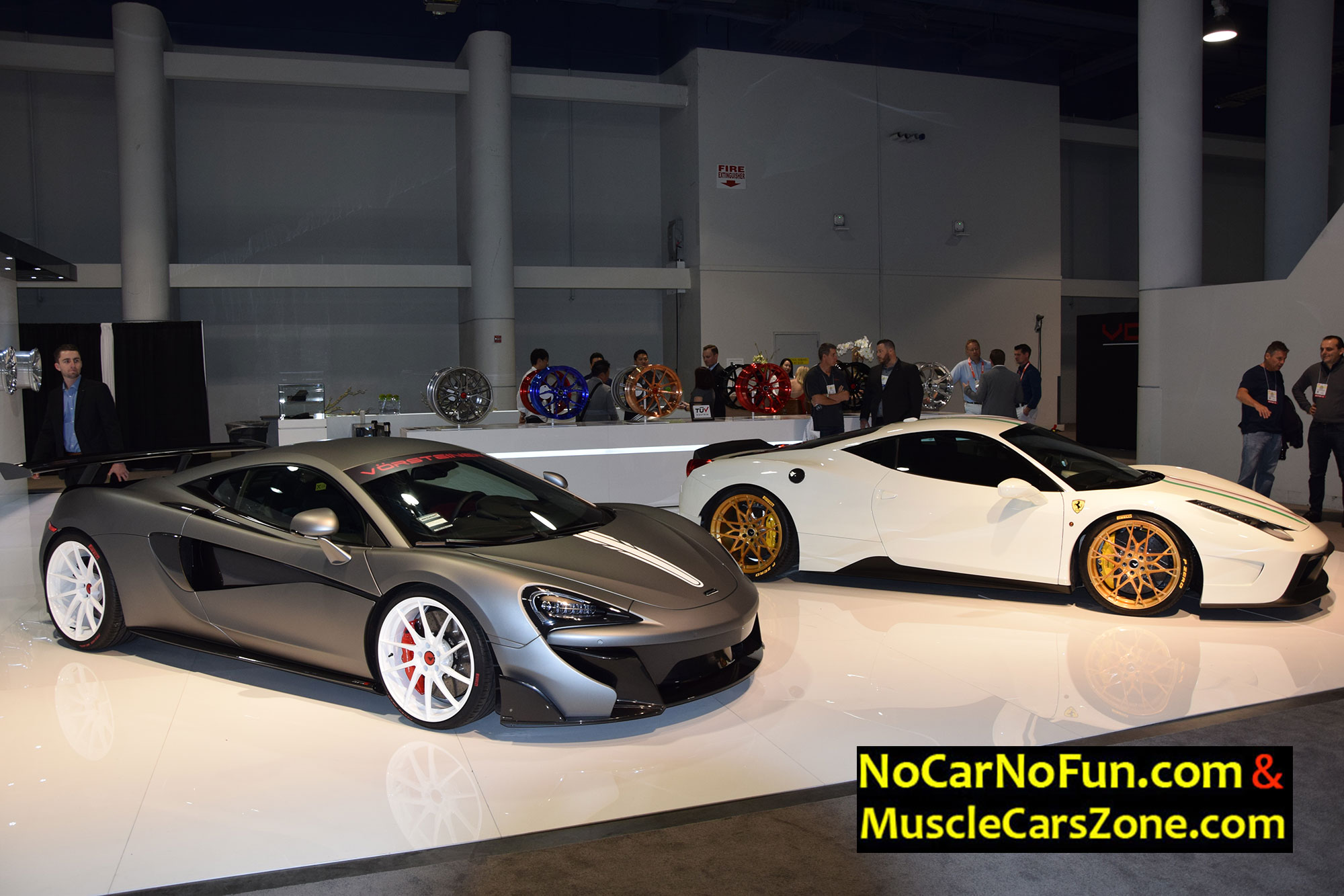 McLaren & Ferrari - 2016 SEMA SHOW