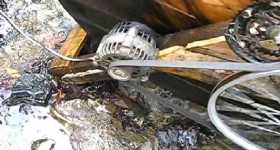 water wheel generator 1