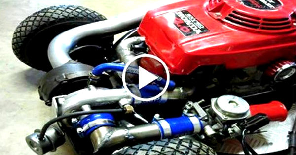 Ludicrous Turbo Lawnmower 21