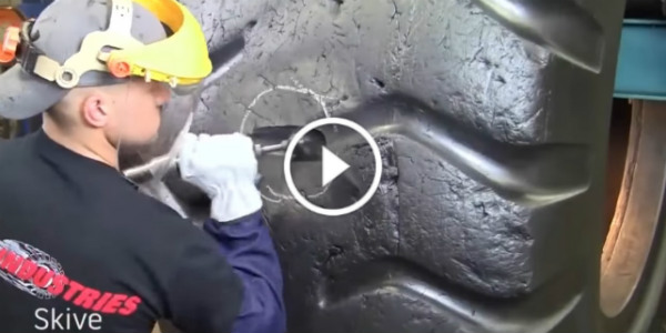 60000 Flat Tractor Tire Cheaper Repair Process 21