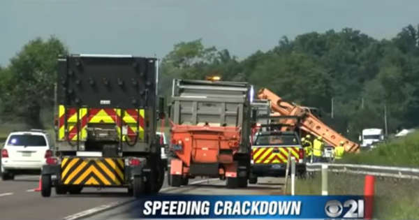 Construction Trucks Police Catch Speedy Drivers Pennsylvania 4
