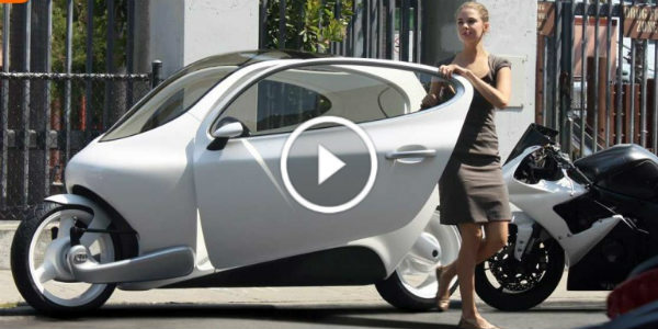 Fully Electric Enclosed C1 Lit Motors Motorcycle 11