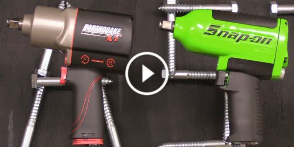 Impact Wrench Comparison Snap-on MG725 VS Earthquake XT Harbor Freight 31