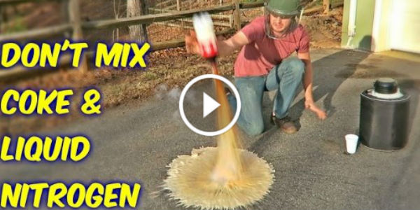 Nitrogen Liquid Coca Cola Rocket Hack Crazy Russian Hacker 21