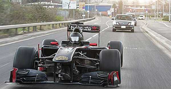Street F1 Car By Team Betsafe Gumball 3000 Rally 2016 Manchester UK 1