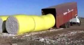 This INTELLIGENT Cotton Module TRUCK Doing The Job Properly 31 Module TRUCK 4