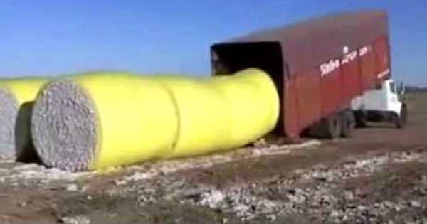 This INTELLIGENT Cotton Module TRUCK Doing The Job Properly 31 Module TRUCK 4