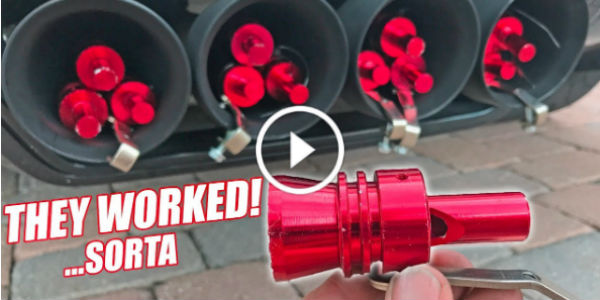 12 TURBO EXHAUST WHISTLES vs. 841hp CORVETTE 1 TN