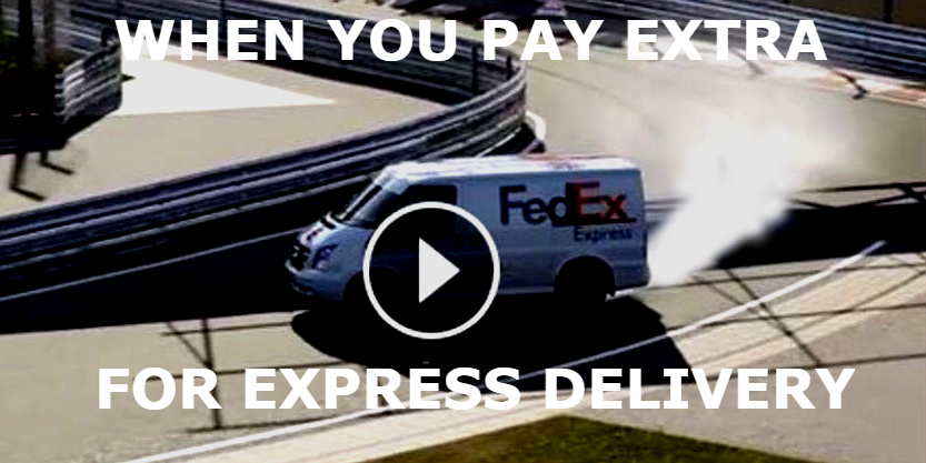 Ford Transit FedEx Fast Express 1 TN