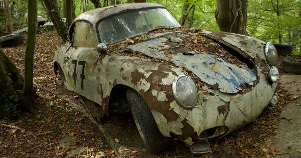 Million Dollar Worth Car Graveyard German Racing Driver Michael Frochlich 7