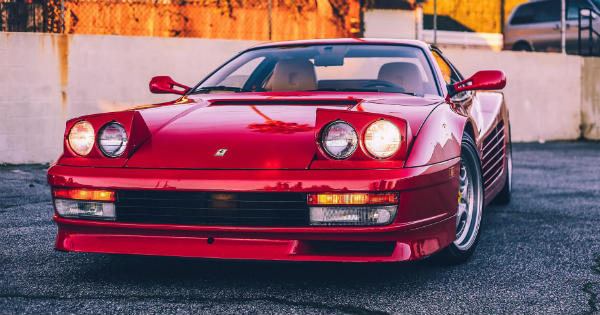 1990 Ferrari Testarossa Investment college tuition 14 years 3
