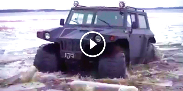 powerful ATV Russia Ice Tearing 1 TN