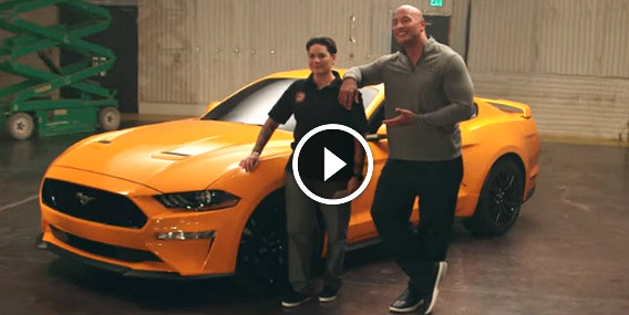 Veteran The Rock New 2018 Ford Mustang 1 TN