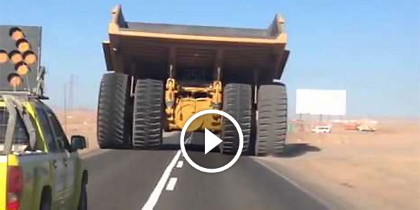 Caterpillar 797B Truck Highway Hostage