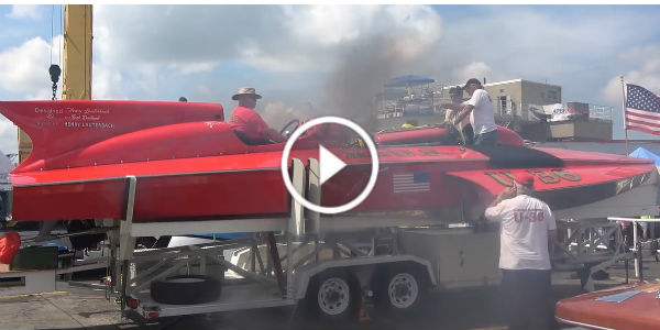 Vintage Hydroplane WW2 Aircraft Engine 3 TN