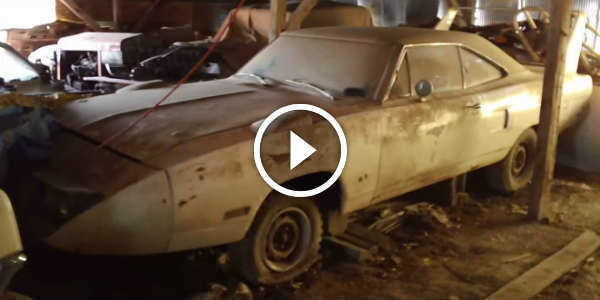 EPIC BARN FIND 500 Charger Ford Talladega BARN FIND