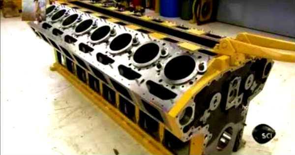 Mine Truck Engine Rebuild 11