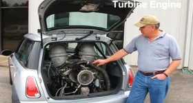 Mini Cooper Car Jet Engine 4