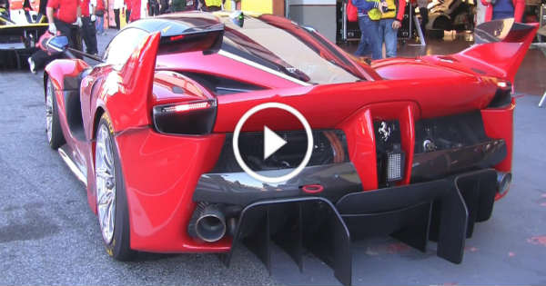 New Ferrari FXX K Sound 1 TN