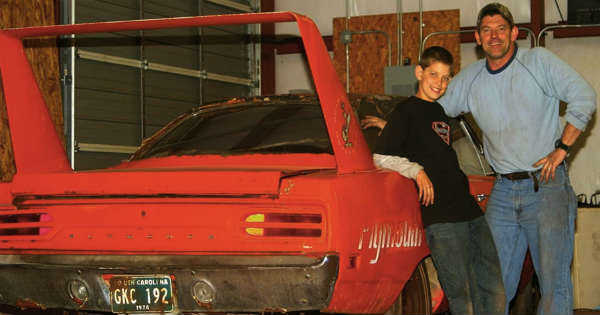TWO 70 PLYMOUTH SUPERBIRD CARS 55