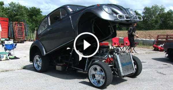 Craziest VW Bug 327 Chevy Engine 2