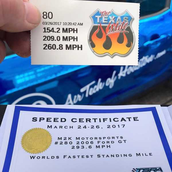 Ford GT Performs The Worlds Fastest Mile 3