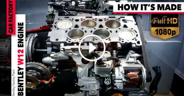 How Bentley Factory Creates W12 Engines 1