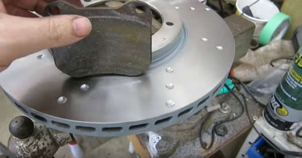 How To Dimple Brake Discs 2 - Copy
