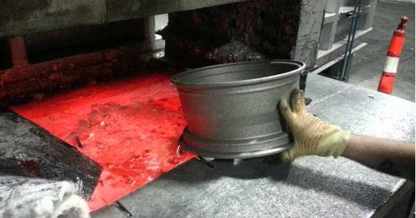 Melting Aluminum Wheels 2