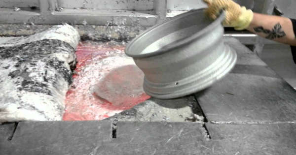 Melting Aluminum Wheels 3