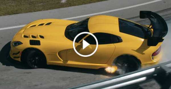 Pennzoil Dodge Viper Video Farewell Last Airborne 2