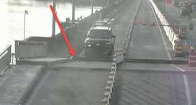 SUV Driver Jumps Over Open Florida Drawbridge 2