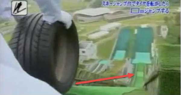 Tire Ski Jumping Competition 6