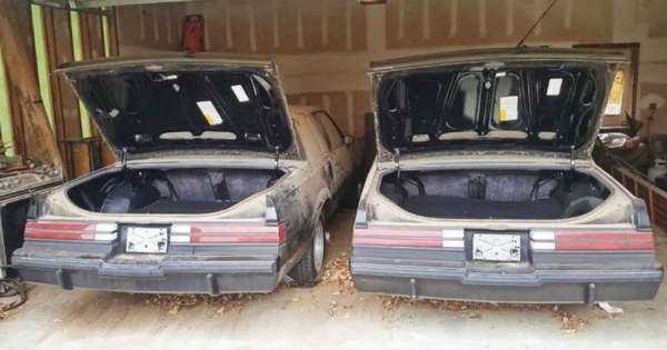 Two Untouched 1987 Buick Grand Nationals Barn Find 5