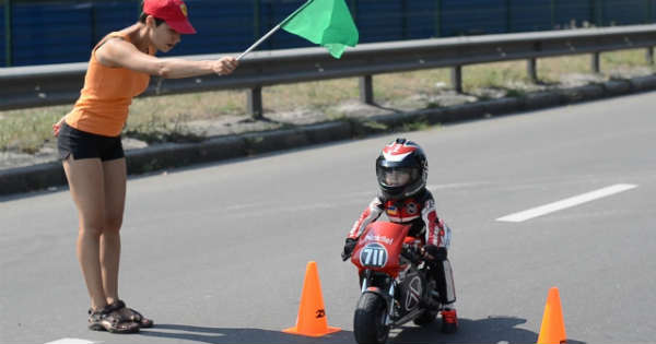 4-Year Old Baby Biker Insane Motorcycle Skills 3