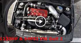 Boba Motoring 1223 HP 64 PSI VW Golf 2 1 TN