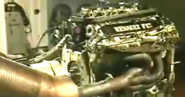 Formula 1 Renault 3 L V10 20000 RPM 7