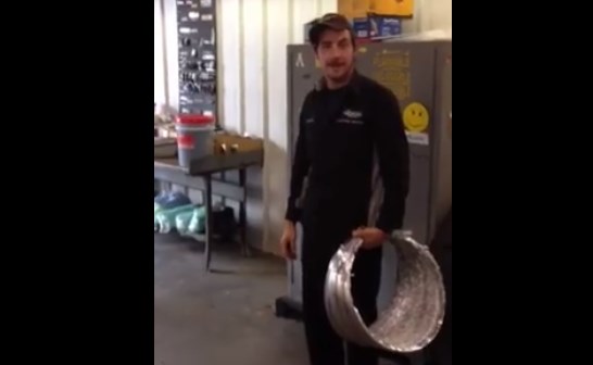 Hide From The Police Everyone Else Metallic Duct Pipe 1