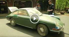 Larry Kosilla Restoring A Classic 1966 Porsche 912 Found In A Barn 2
